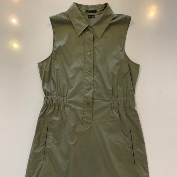Theory sleeveless shirt dress - Picture 1 of 6